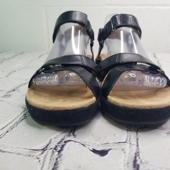 Vionic Kayan black strappy platform sandals new Nwob - Picture 9 of 10